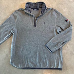 Nautica Men's Quarter-Zip Sweater